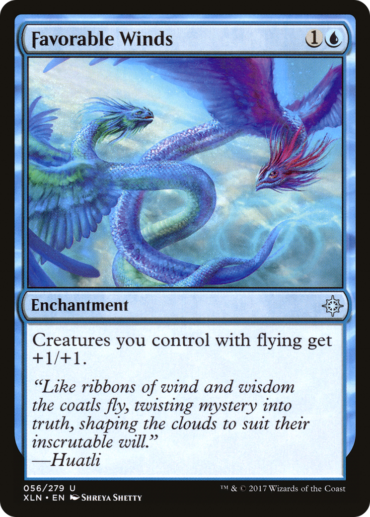 MAGIC: THE GATHERING - Favorable Winds (XLN-056) - Ixalan Foil