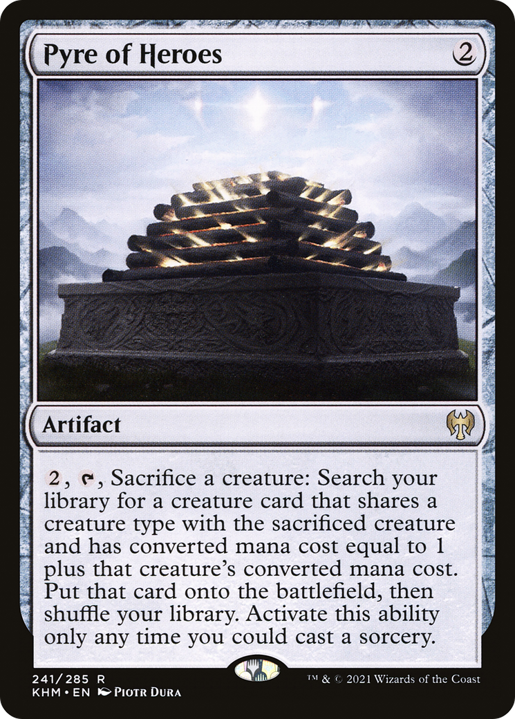 MAGIC: THE GATHERING - Pyre of Heroes (KHM-241) - Kaldheim Foil