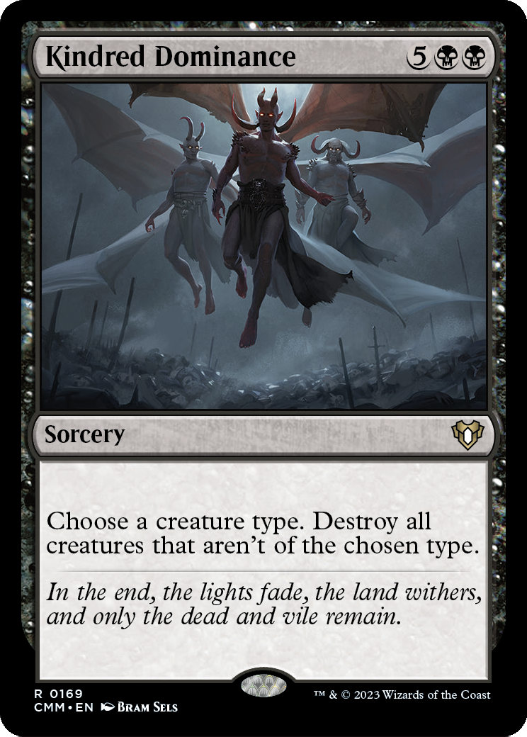 MAGIC: THE GATHERING - Kindred Dominance (CMM-169) - Commander Masters Foil