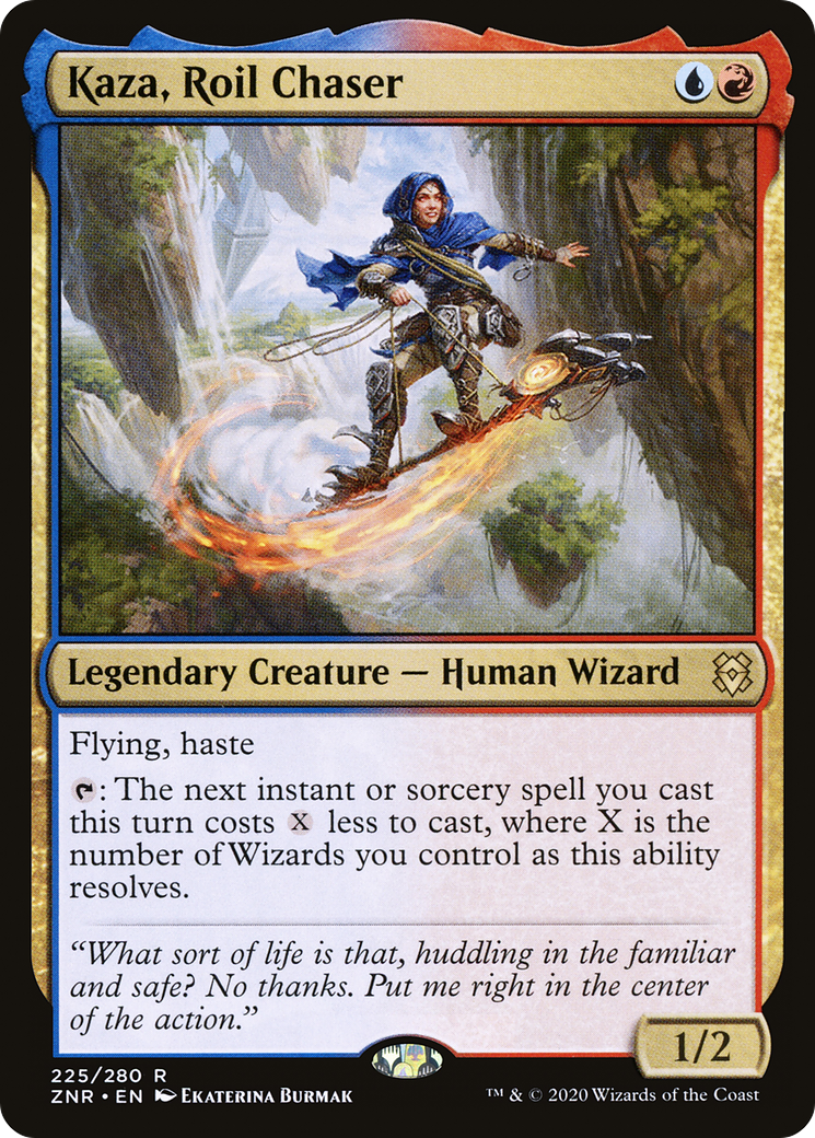 MAGIC: THE GATHERING - Kaza, Roil Chaser (ZNR-225) - Zendikar Rising