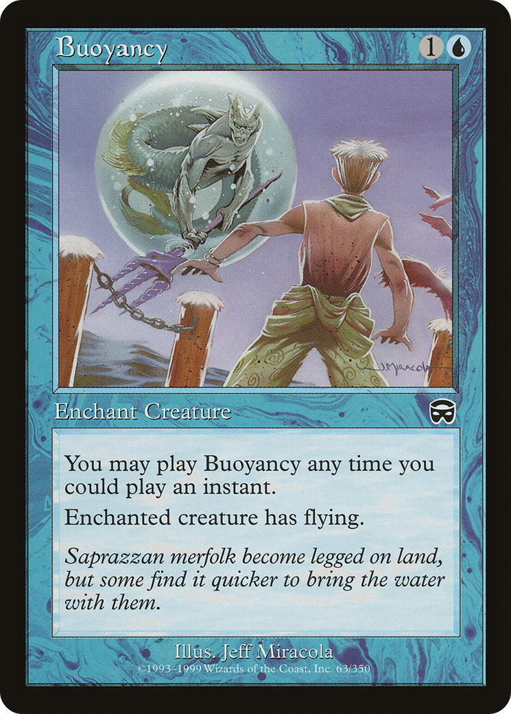 MAGIC: THE GATHERING - Buoyancy (MMQ-063) - Mercadian Masques Foil