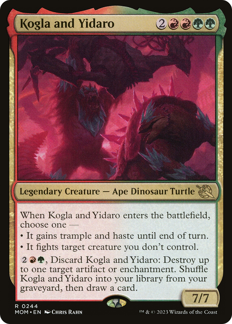 MAGIC: THE GATHERING - Kogla and Yidaro (MOM-244) - March of the Machine