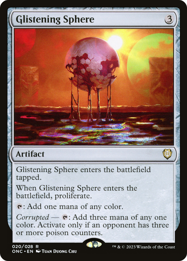 MAGIC: THE GATHERING - Glistening Sphere (ONC-020) - Phyrexia: All Will Be One Commander
