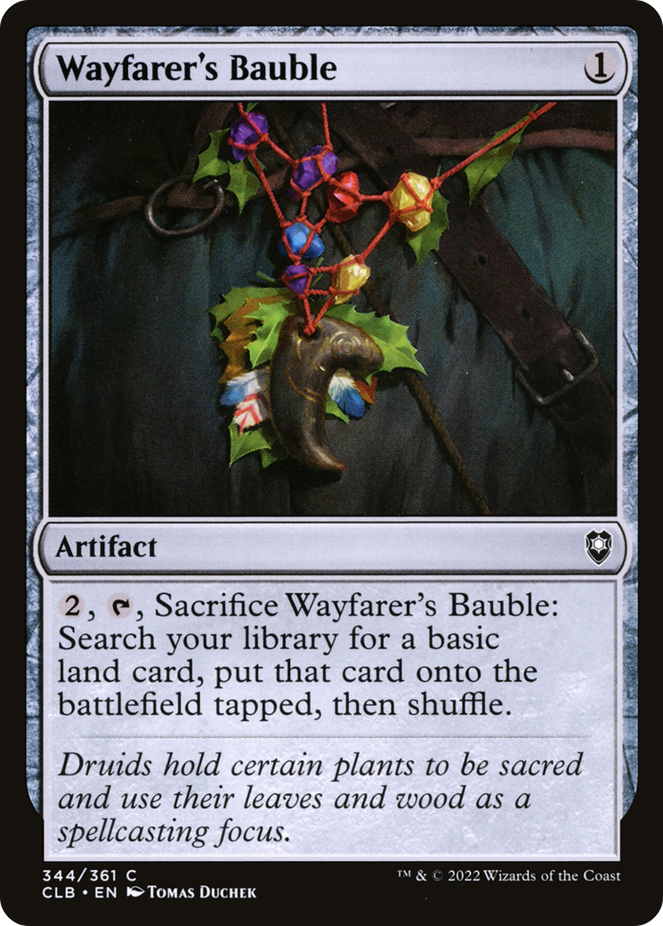 MAGIC: THE GATHERING - Wayfarer's Bauble (CLB-344) - Commander Legends: Battle for Baldur's Gate