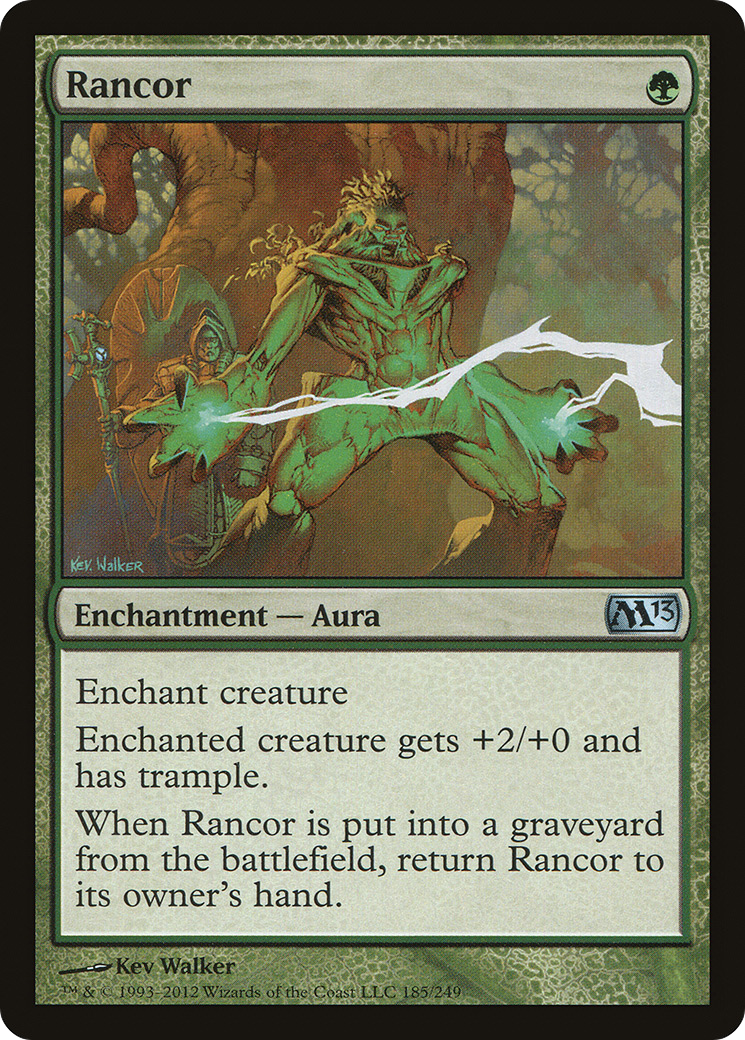 MAGIC: THE GATHERING - Rancor (M13-185) - Magic 2013 Foil