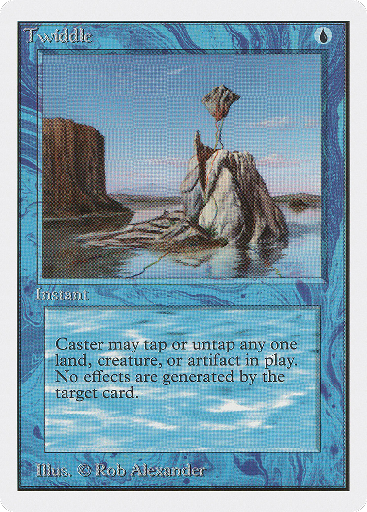 MAGIC: THE GATHERING - Twiddle (2ED-086) - Unlimited Edition