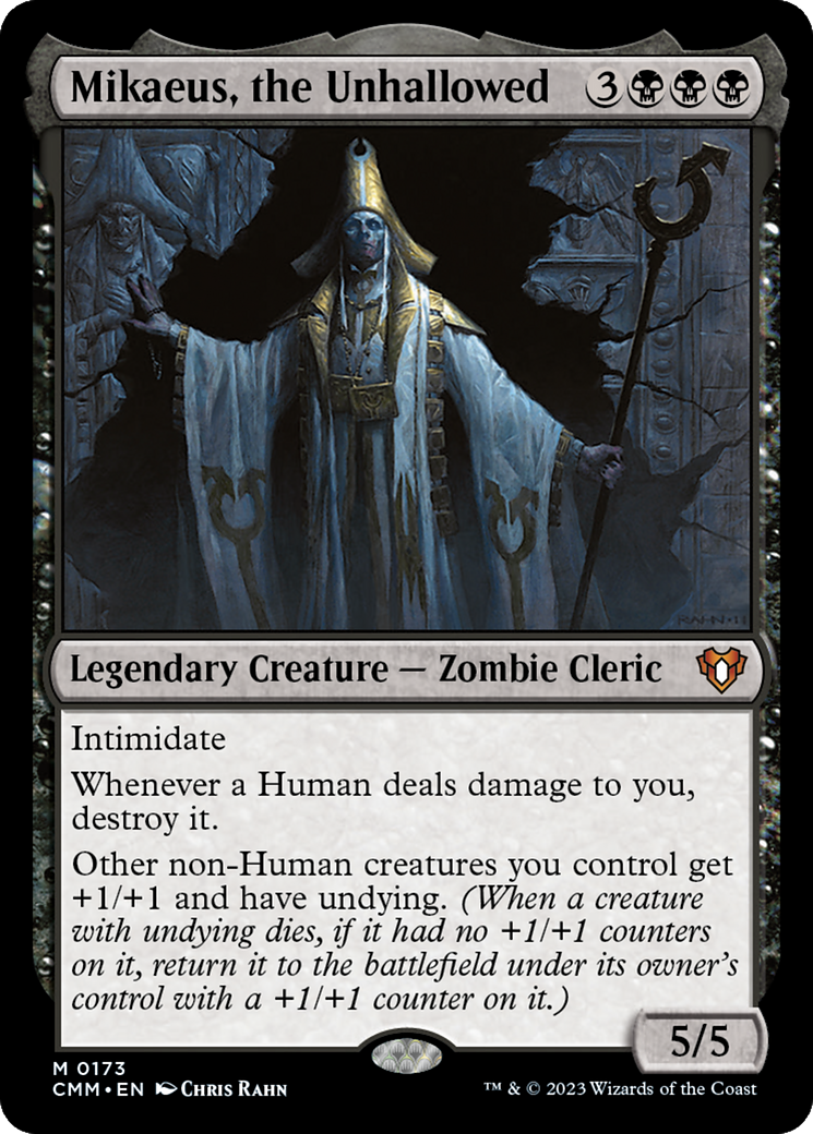MAGIC: THE GATHERING - Mikaeus, the Unhallowed (CMM-173) - Commander Masters