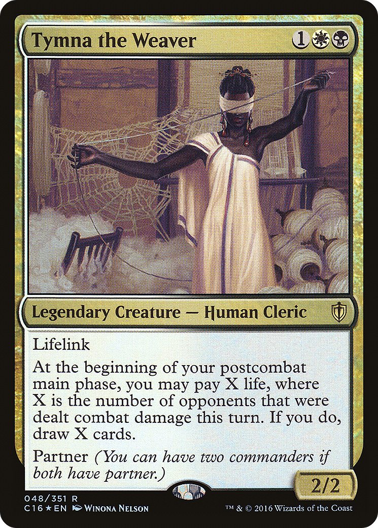 MAGIC: THE GATHERING - Tymna the Weaver (C16-048) - Commander 2016 Foil