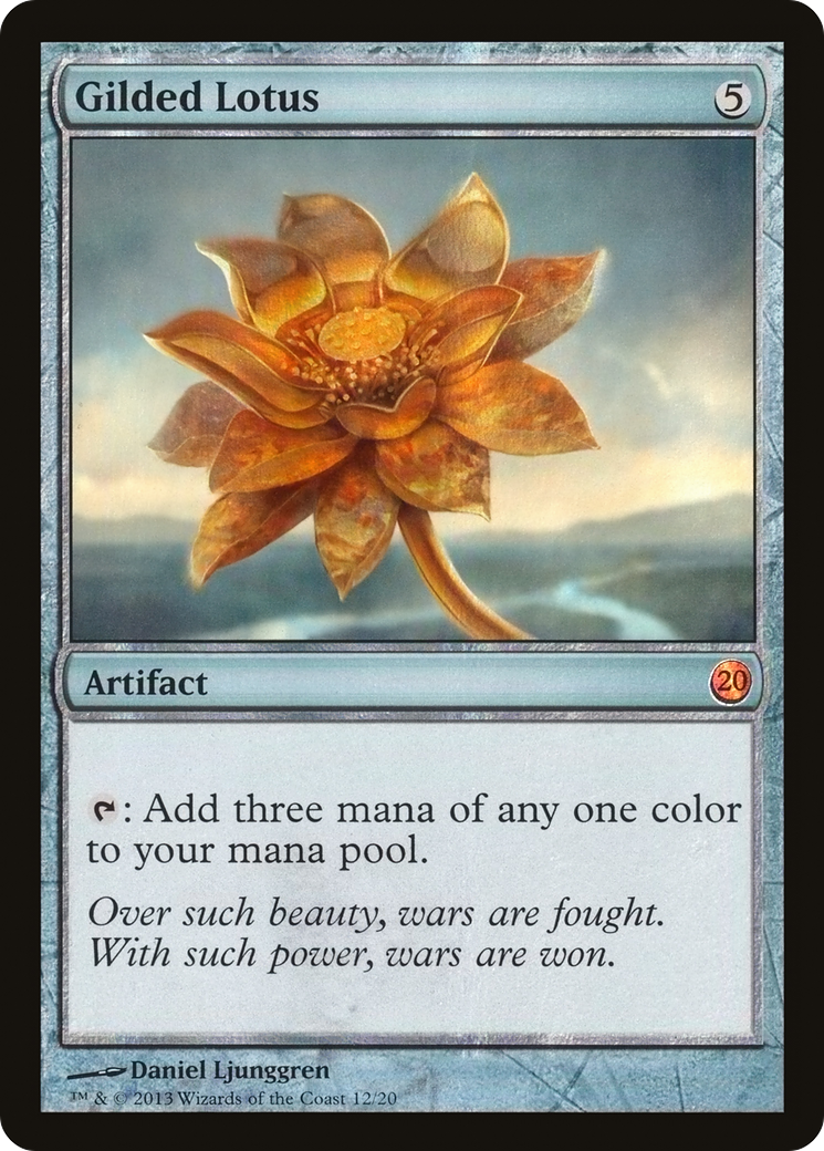 MAGIC: THE GATHERING - Gilded Lotus (V13-012) - From the Vault: Twenty Foil