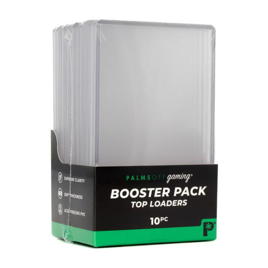 PALMS OFF - Booster Pack Top Loaders - Standard Size - 10pc