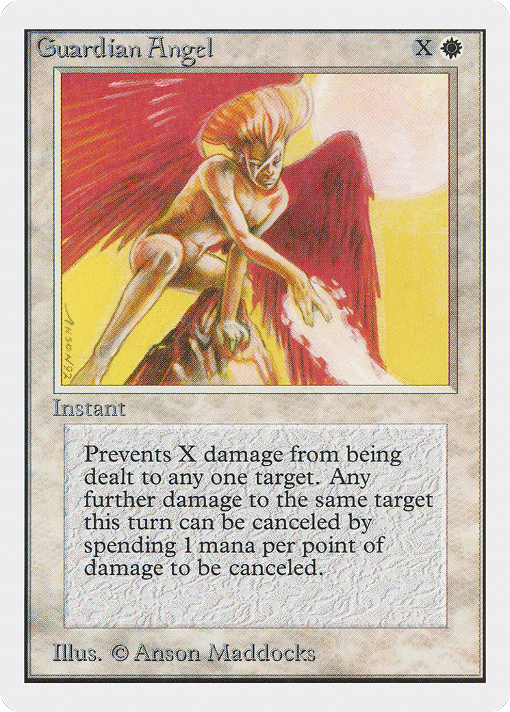 MAGIC: THE GATHERING - Guardian Angel (2ED-022) - Unlimited Edition