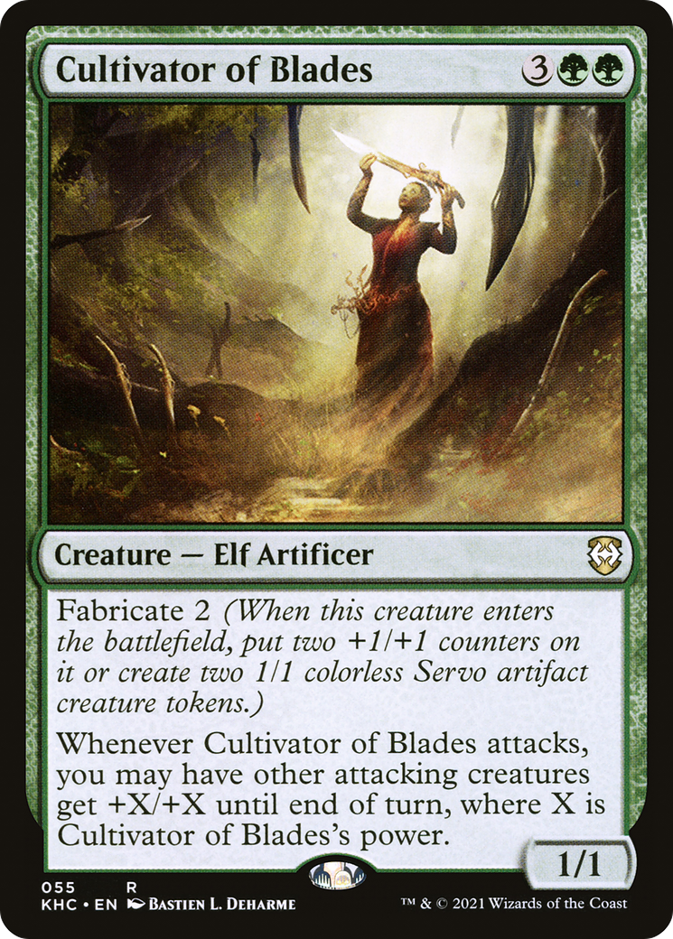 MAGIC: THE GATHERING - Cultivator of Blades (KHC-055) - Kaldheim Commander