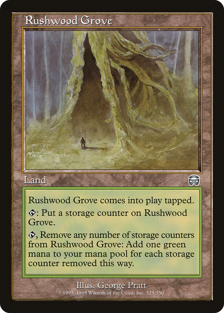 MAGIC: THE GATHERING - Rushwood Grove (MMQ-325) - Mercadian Masques
