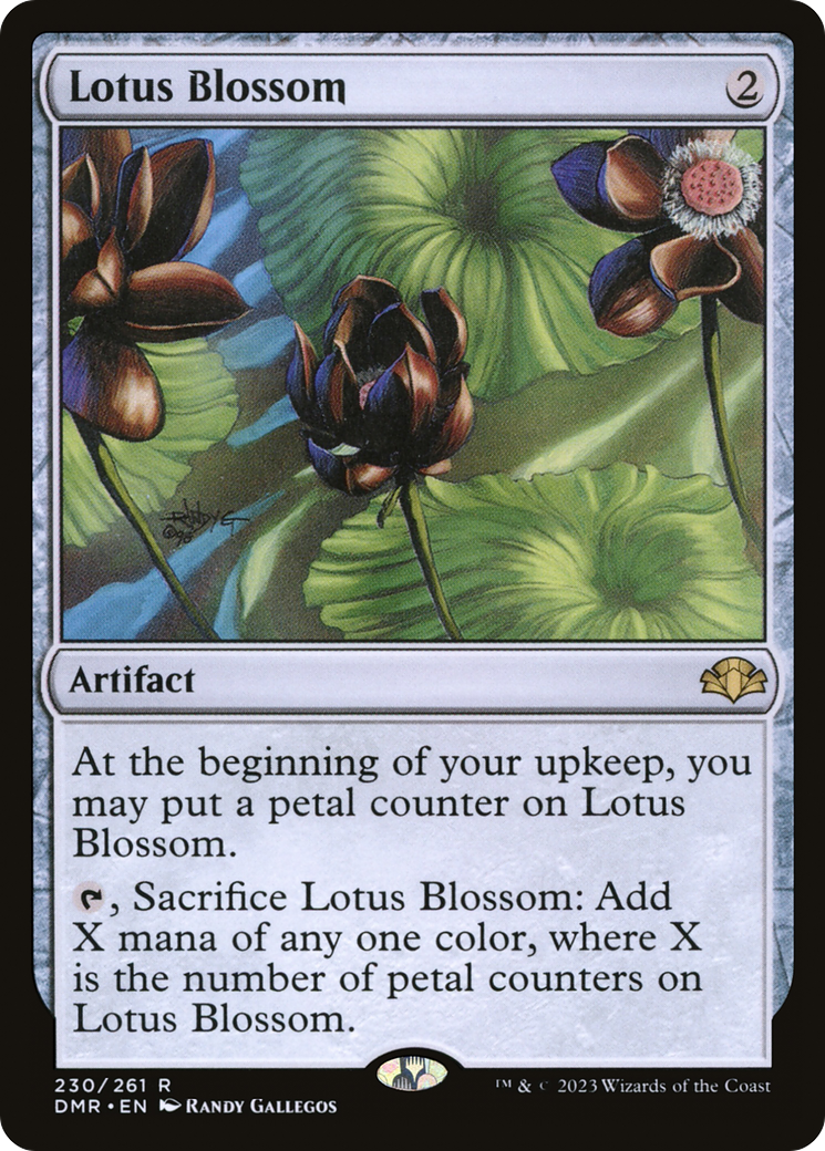 MAGIC: THE GATHERING - Lotus Blossom (DMR-230) - Dominaria Remastered