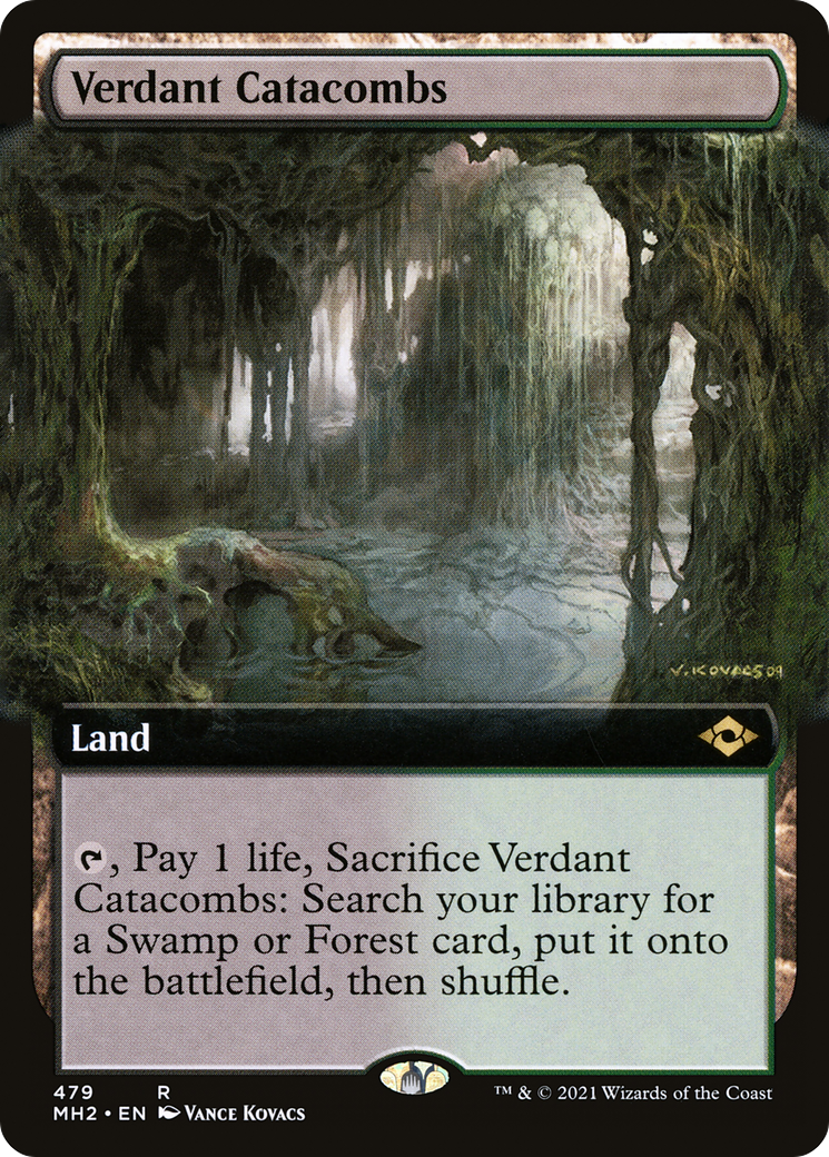 MAGIC: THE GATHERING - Verdant Catacombs (Extended Art) (MH2-479) - Modern Horizons 2: (Extended Art)