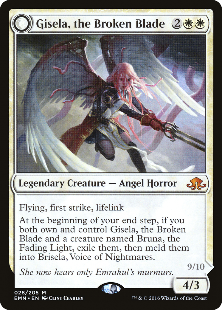 MAGIC: THE GATHERING - Gisela, the Broken Blade (EMN-028) - Eldritch Moon: (mooneldrazidfc)