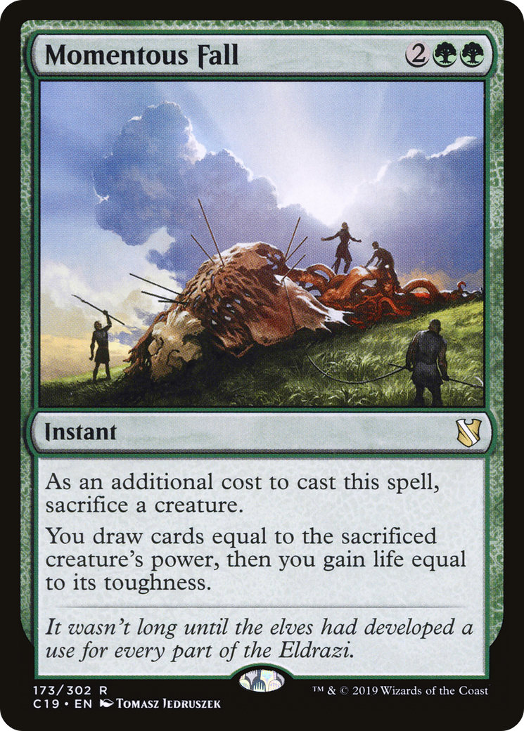 MAGIC: THE GATHERING - Momentous Fall (C19-173) - Commander 2019