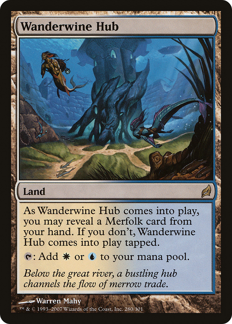 MAGIC: THE GATHERING - Wanderwine Hub (LRW-280) - Lorwyn Foil