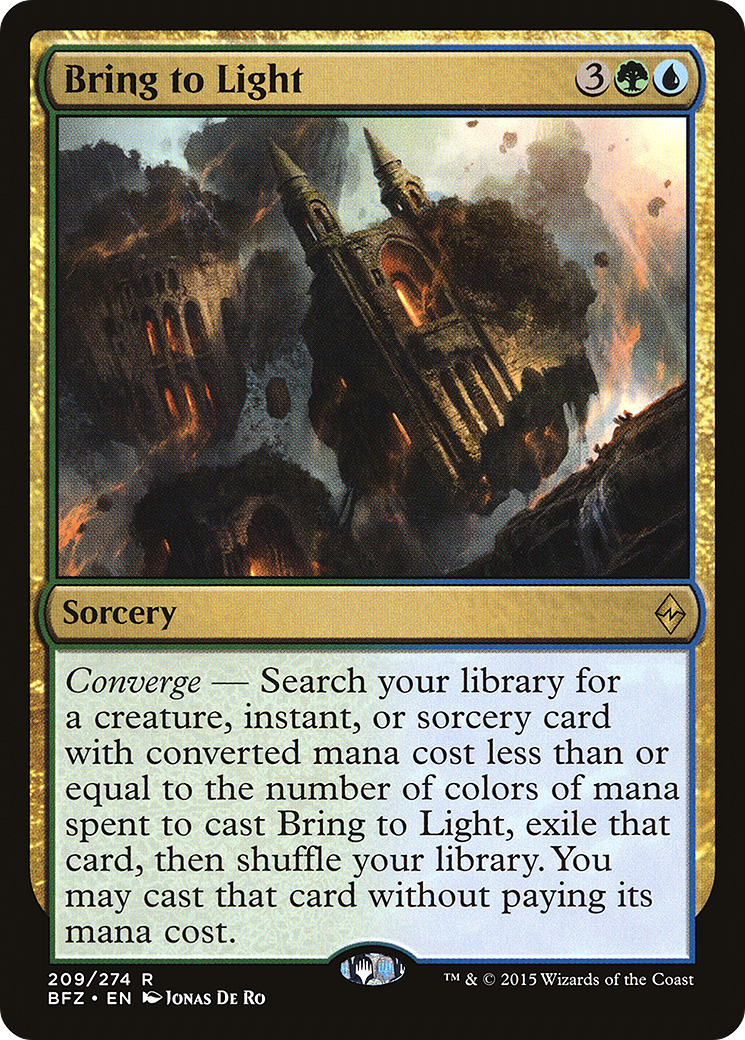MAGIC: THE GATHERING - Bring to Light (BFZ-209) - Battle for Zendikar Foil
