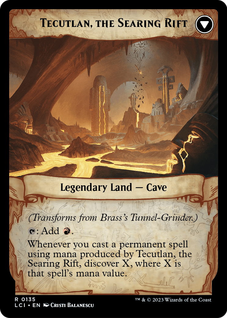 MAGIC: THE GATHERING - Brass's Tunnel-Grinder (LCI-135) - The Lost Caverns of Ixalan Foil