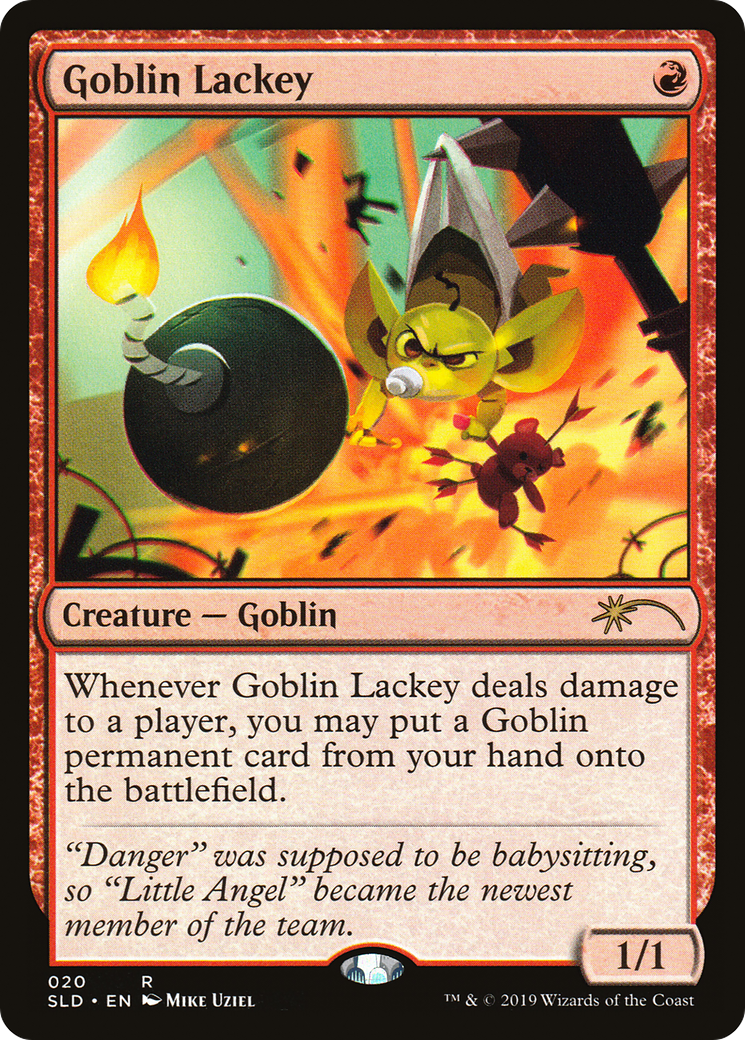 MAGIC: THE GATHERING - Goblin Lackey (020) (SLD-020) - Secret Lair Drop