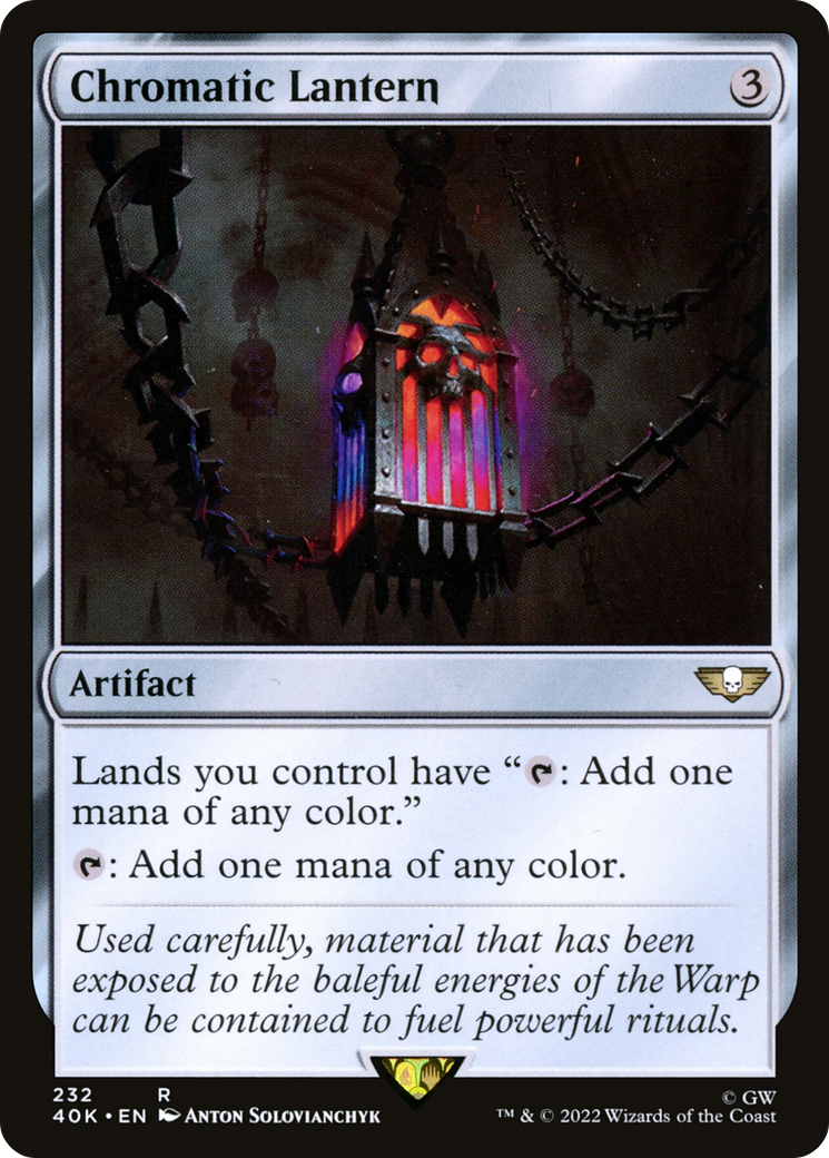 MAGIC: THE GATHERING - Chromatic Lantern (40K-232) - Warhammer 40,000 Commander
