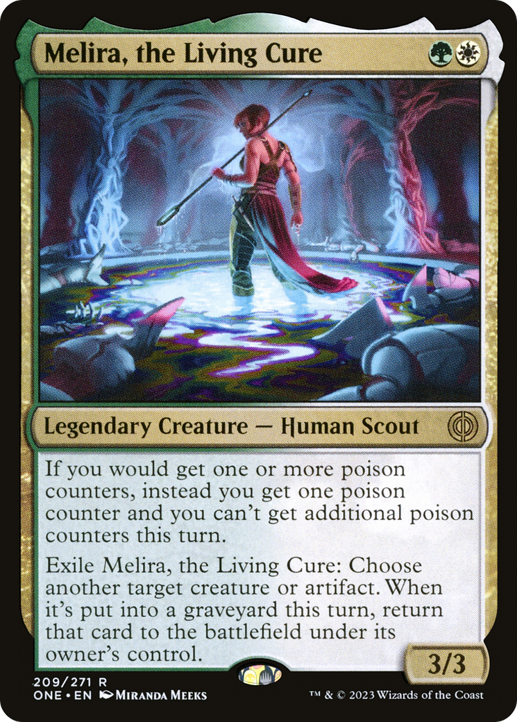 MAGIC: THE GATHERING - Melira, the Living Cure (ONE-209) - Phyrexia: All Will Be One