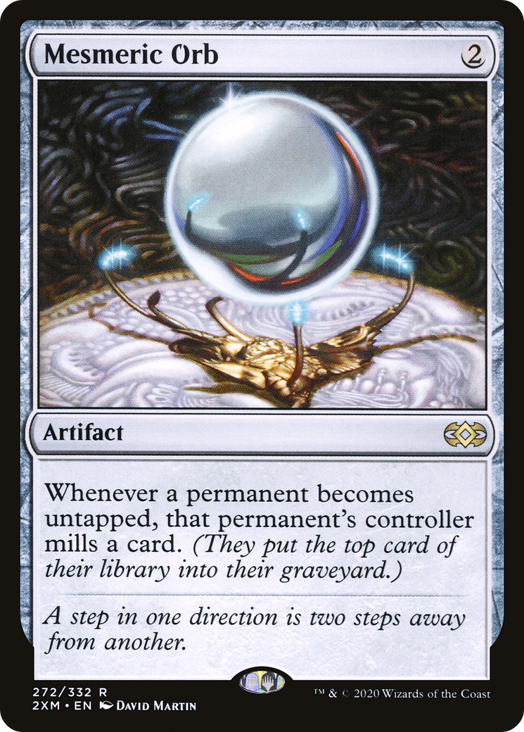 MAGIC: THE GATHERING - Mesmeric Orb (2XM-272) - Double Masters