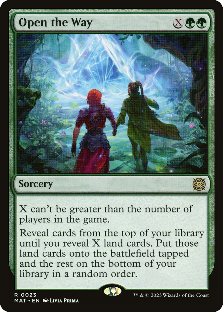 MAGIC: THE GATHERING - Open the Way (MAT-023) - March of the Machine: The Aftermath