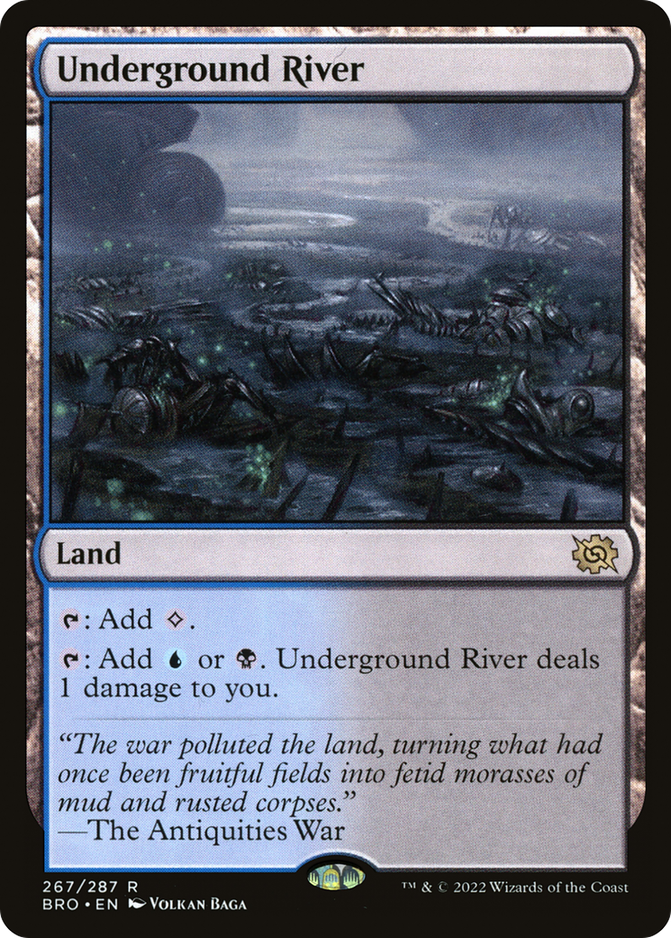 MAGIC: THE GATHERING - Underground River (BRO-267) - The Brothers' War