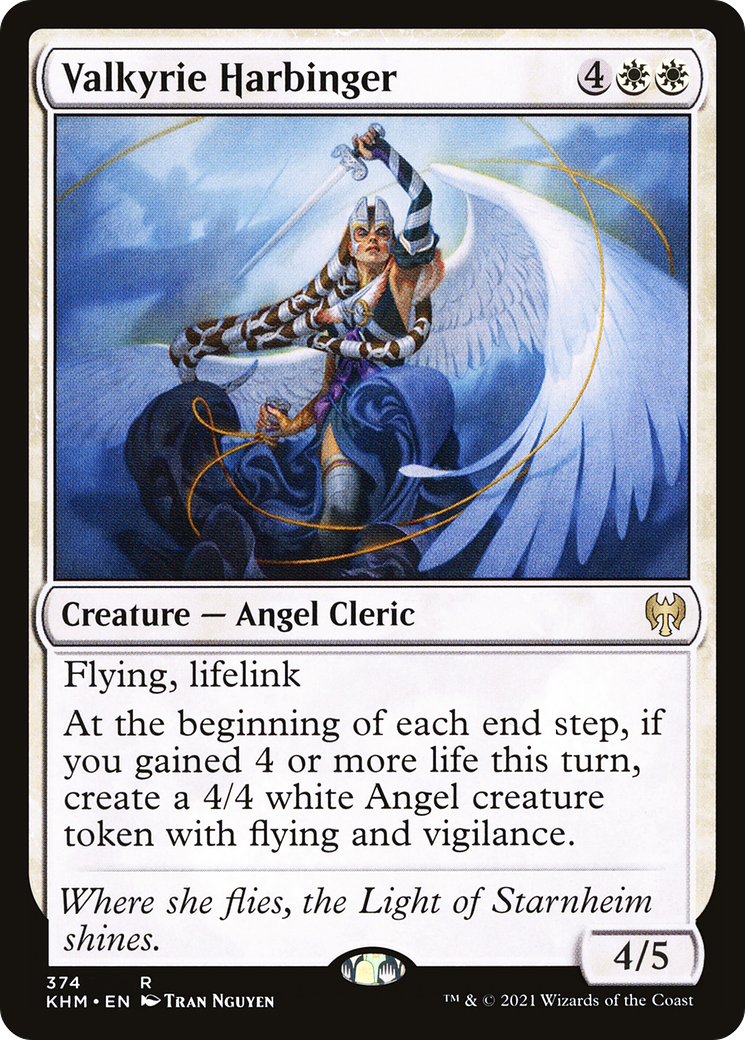 MAGIC: THE GATHERING - Valkyrie Harbinger (KHM-374) - Kaldheim