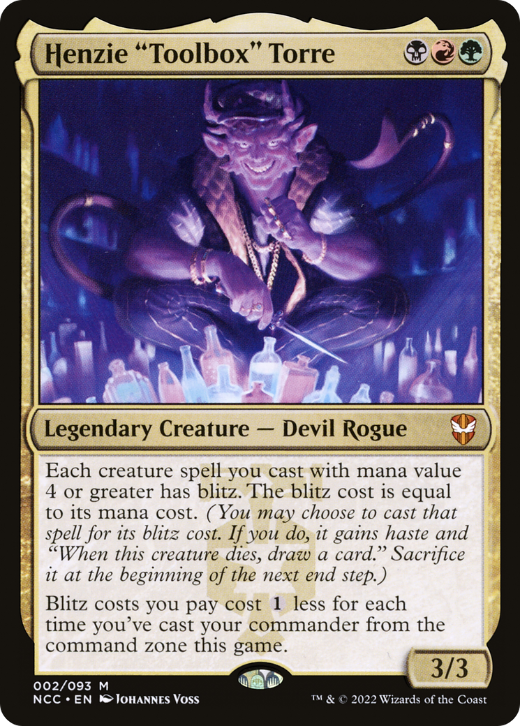 MAGIC: THE GATHERING - Henzie "Toolbox" Torre (NCC-002) - New Capenna Commander
