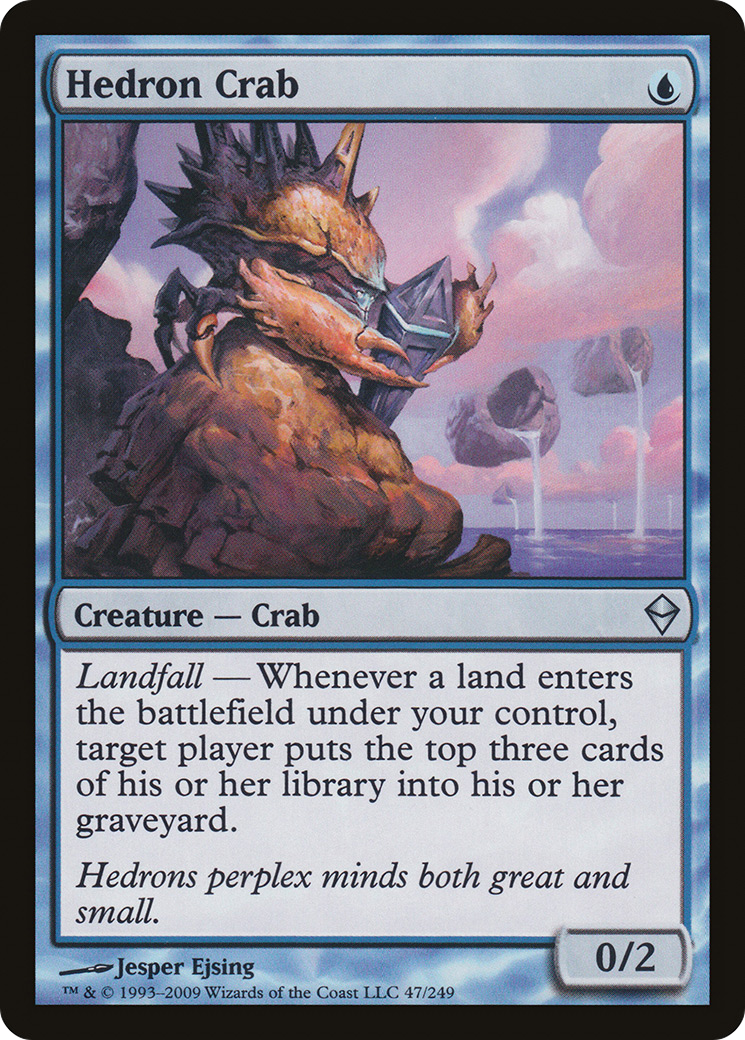 MAGIC: THE GATHERING - Hedron Crab (ZEN-047) - Zendikar