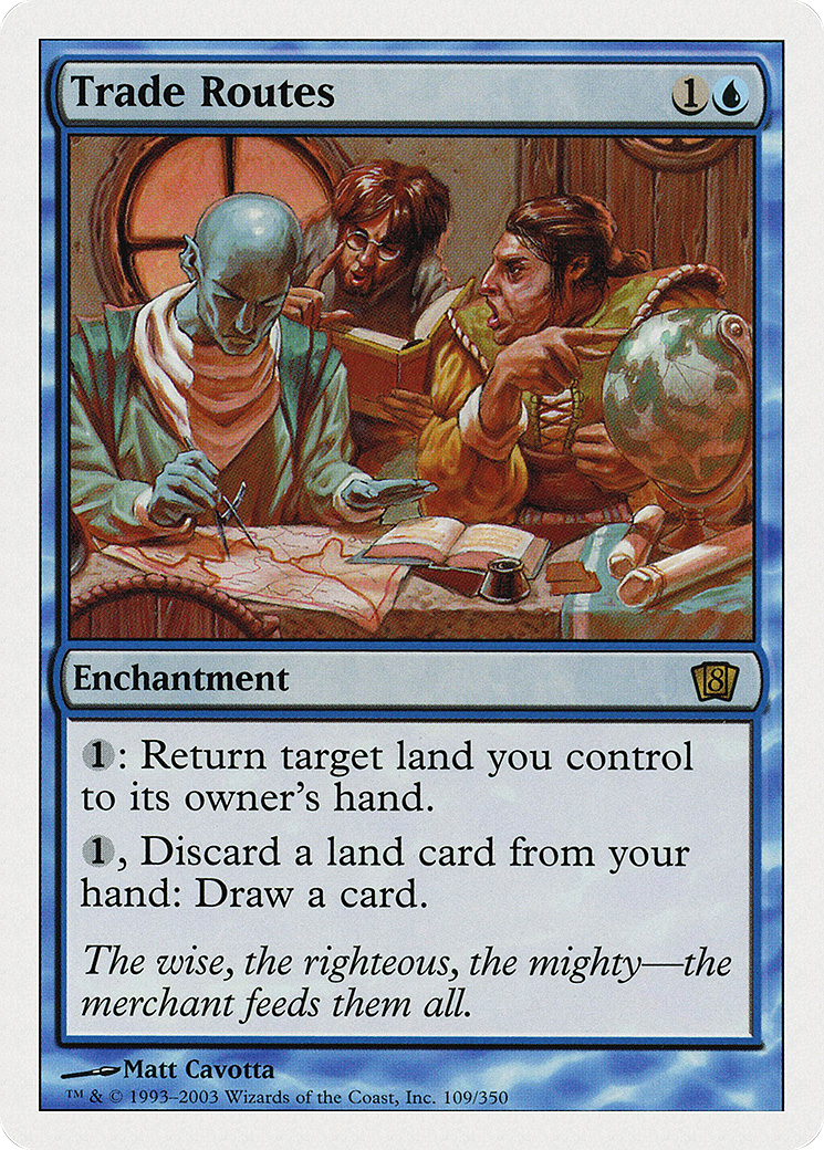 MAGIC: THE GATHERING - Trade Routes (8ED-109) - 8th Edition Foil