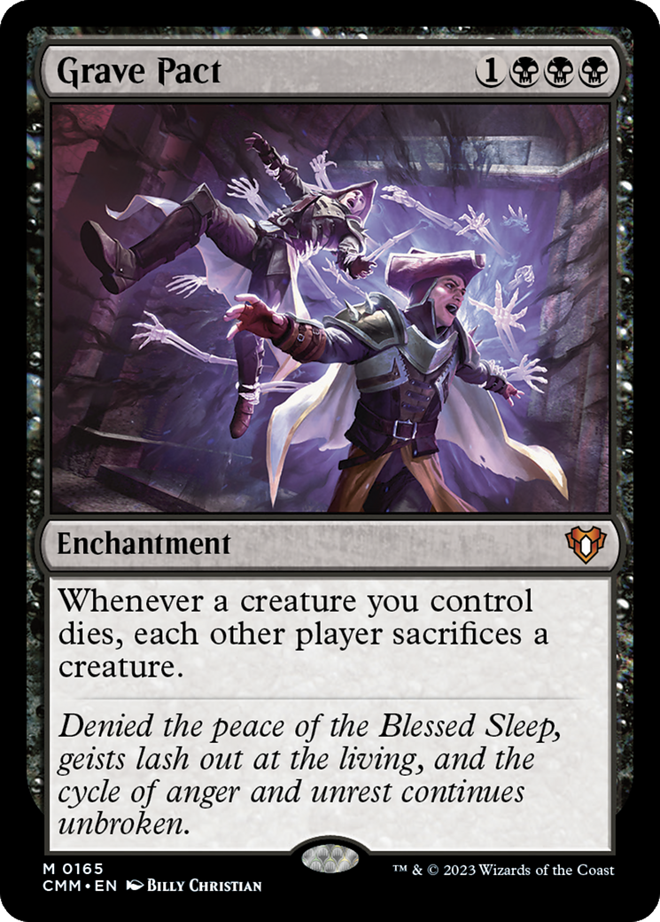 MAGIC: THE GATHERING - Grave Pact (CMM-165) - Commander Masters Foil