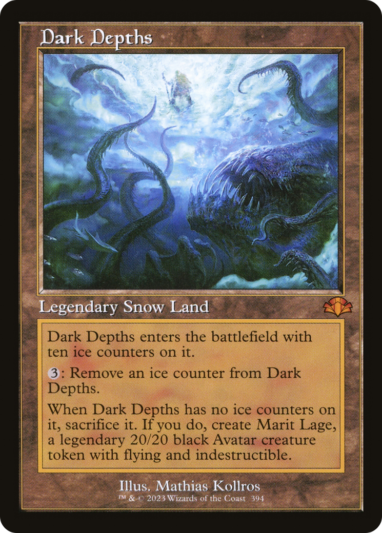 MAGIC: THE GATHERING - Dark Depths (Retro Frame) (DMR-394) - Dominaria Remastered