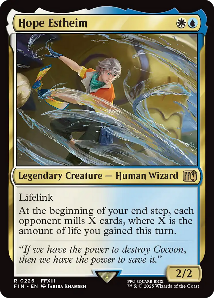 MAGIC: THE GATHERING - Hope Estheim (FIN-226) - FINAL FANTASY Foil