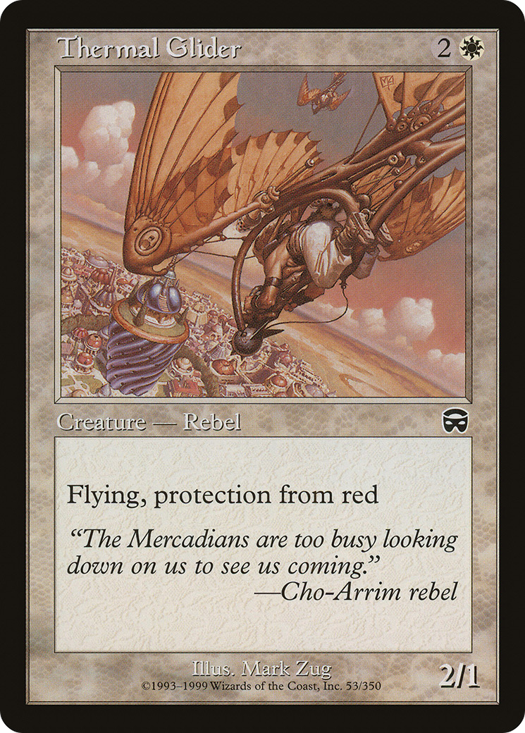 MAGIC: THE GATHERING - Thermal Glider (MMQ-053) - Mercadian Masques