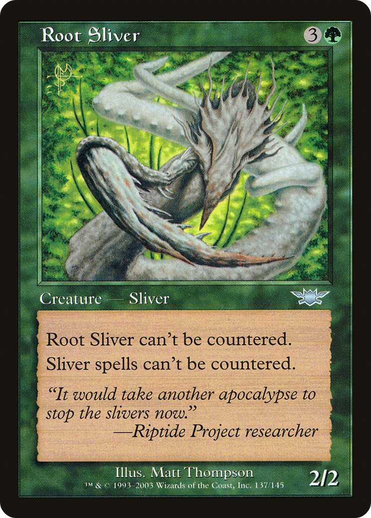 MAGIC: THE GATHERING - Root Sliver (LGN-137) - Legions Foil