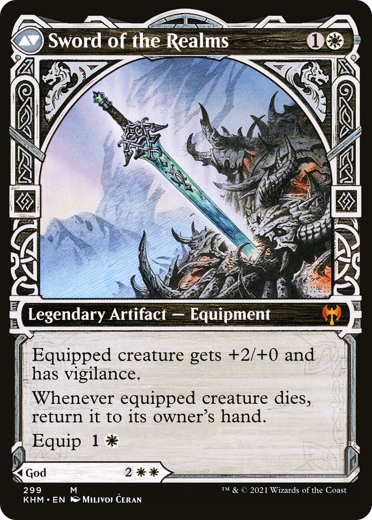 MAGIC: THE GATHERING - Halvar, God of Battle (Showcase) (KHM-299) - Kaldheim: (Showcase) Foil