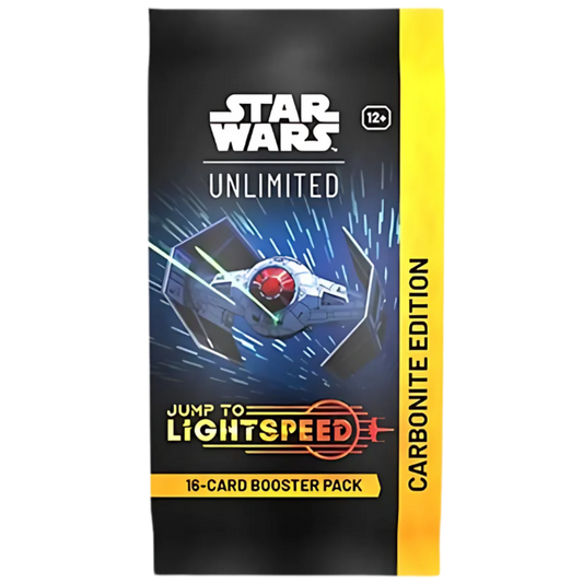 STAR WARS UNLIMITED - Jump to Lightspeed Carbonite Edition Booster Pack