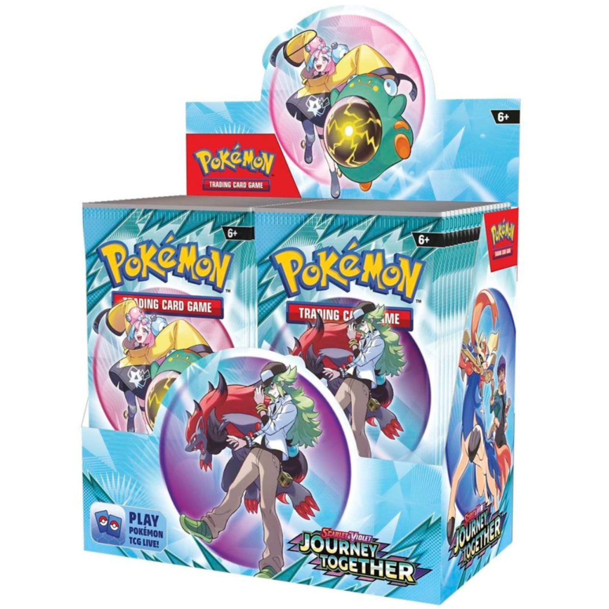 POKEMON TCG - Scarlet & Violet - Journey Together Enhanced Booster Box