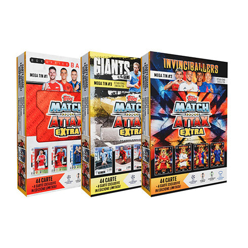 TOPPS Match Attax EXTRA UEFA Champions League 2024/25 Trading Card Mega Tin (assorted)