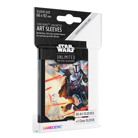 GAMEGENIC - STAR WARS™: UNLIMITED ART SLEEVES MANDALORIAN