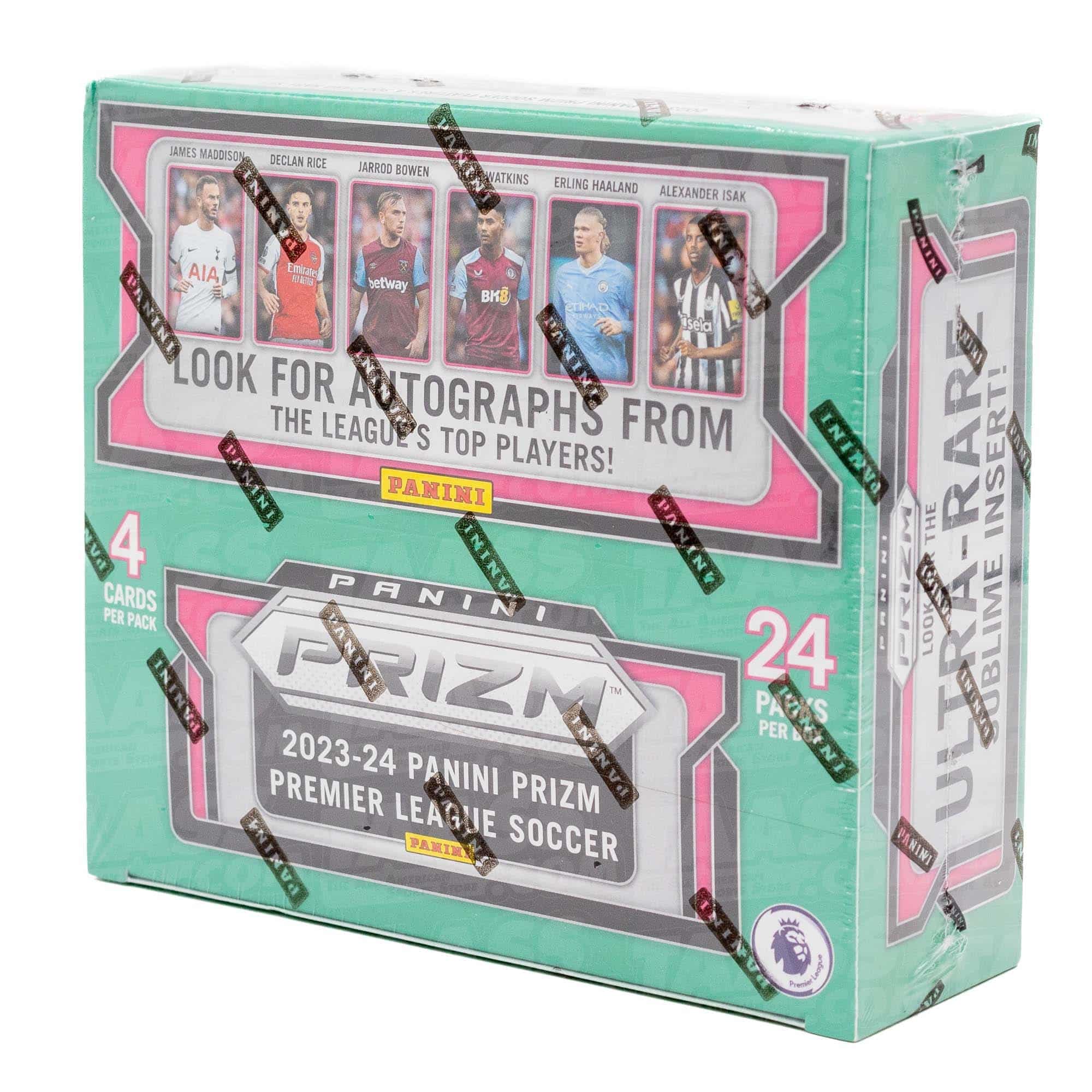 2023-24 Panini Prizm EPL Soccer Retail Booster Box The Card Cave 2023-24 Panini Prizm EPL Soccer Retail Booster Box The Card Cave
