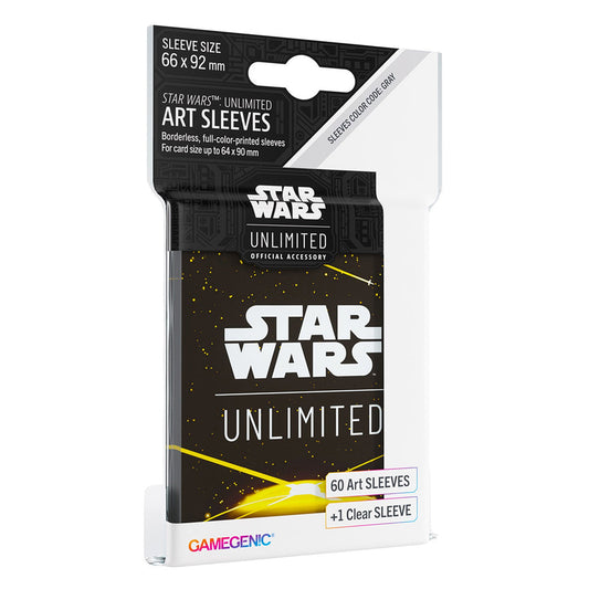 GAMEGENIC - STAR WARS™: UNLIMITED ART SLEEVES YELLOW