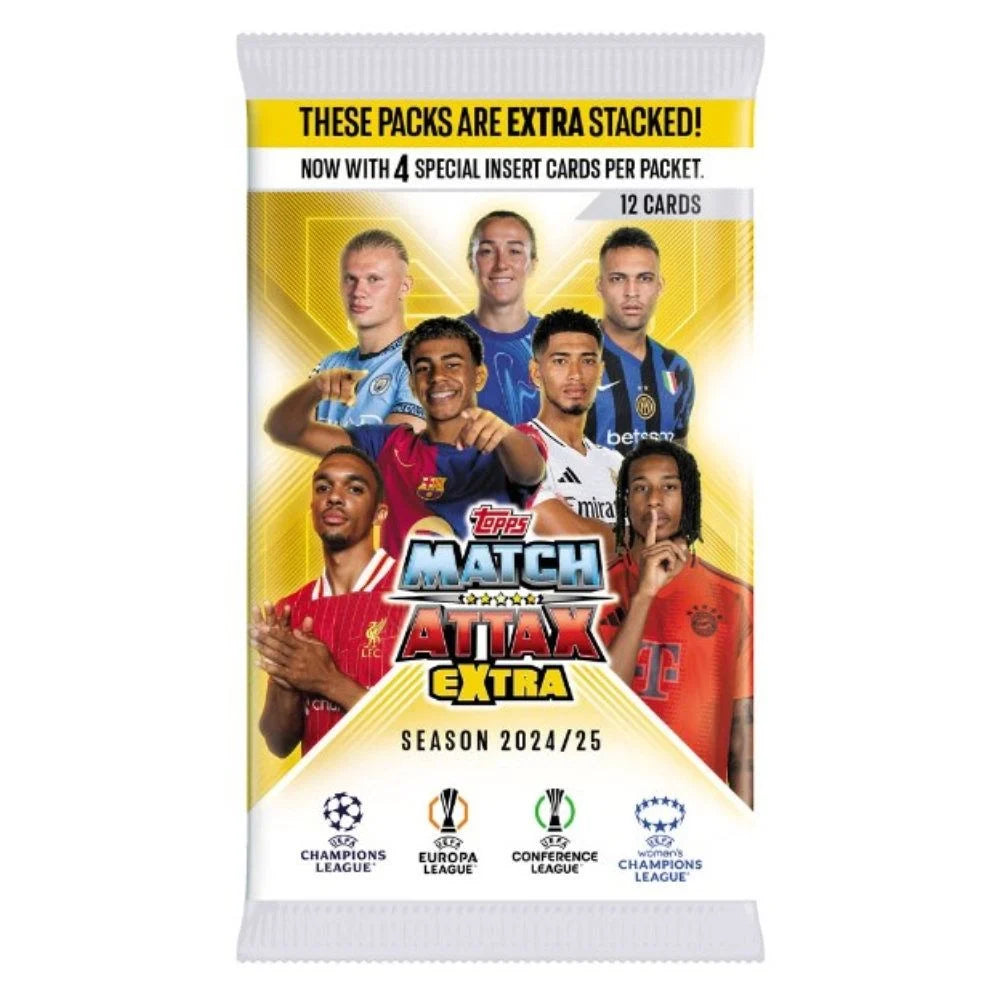 TOPPS Match Attax EXTRA UEFA Champions League 2024/25 Trading Card Pack