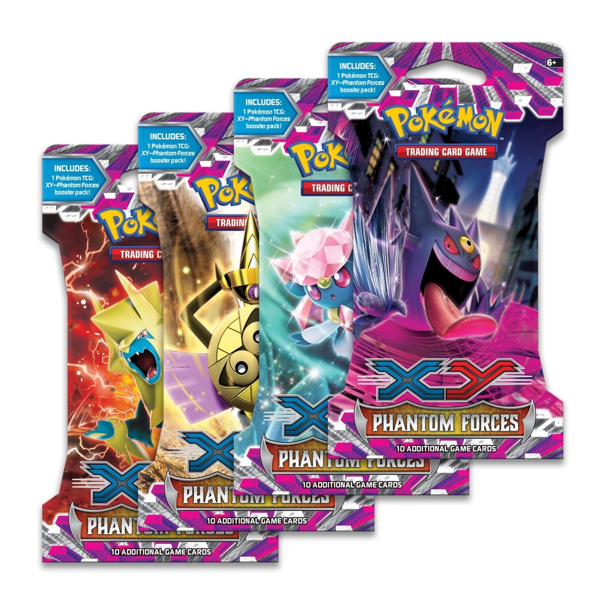 POKEMON TCG - XY - Phantom Forces Sleeved Booster Pack