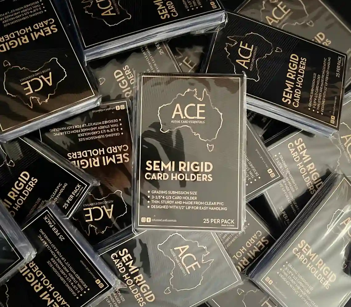 AUSSIE CARD ESSENTIALS - Semi Rigid Card Holder 25 pack