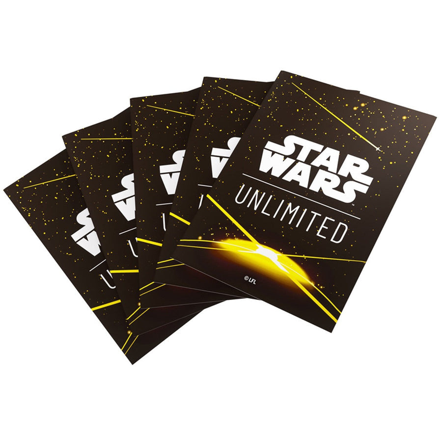 GAMEGENIC - STAR WARS™: UNLIMITED ART SLEEVES YELLOW
